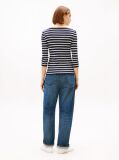 Multi T-Shirt Σε Slim Γραμμή Με Boat Λαιμόκοψη  Γυναίκες