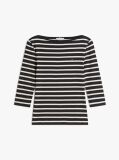 Multi T-Shirt Σε Slim Γραμμή Με Boat Λαιμόκοψη  Γυναίκες