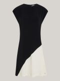 Multi Colour-Blocked Knee Length Dress  Women