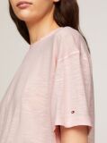 Pink Crew Neck Relaxed T-Shirt  Women