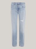 Denim Classics Mid Rise Straight Distressed Jeans  Women