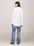 White TH Monogram Waisted Regular Fit Shirt  Women