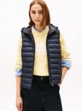 Blue Padded Global Stripe Vest  Women