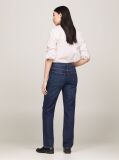 Blue Classic Straight Regular Waist Jeans  Women