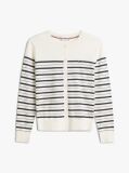Multi Jersey Crew Neck Cardigan  Women