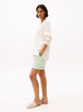 Green Relaxed Chino Bermuda Shorts  Women