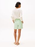 Green Relaxed Chino Bermuda Shorts  Women