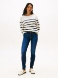 Blue Skinny Jeans Dark Blue  Women