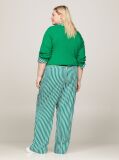 Multi Curve Stripe Pull-On Trousers  Women
