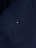 Blue Slim Open V-Neck Polo Dress  Women