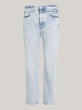 Denim High Rise Straight Twisted Seam Jeans  Women