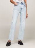Denim High Rise Straight Twisted Seam Jeans  Women