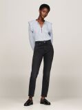 Black High Rise Slim Ankle Jeans  Women
