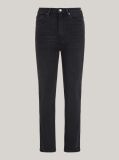 Black High Rise Slim Ankle Jeans  Women