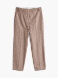 Multi Check Slim Straight Leg Trousers  Women