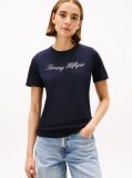 Μπλε T-Shirt Με Λογότυπο  Γυναίκες