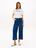 White Logo T-Shirt  Women