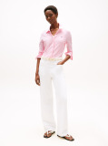 Pink 1985 Slim Fit Pique Shirt  Women