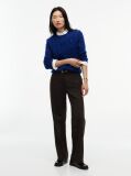 Blue Pure Wool Cable Knit Jumper  Women