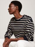 Multi Shoulder Button Crew Neck Sweatshirt  Women