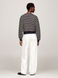 Multi Shoulder Button Crew Neck Sweatshirt  Women