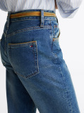Μπλε Ψηλόμεσο Τζιν Σε Bootcut Γραμμή  Γυναίκες