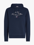 Blue Logo Embroidery Hoody  Women