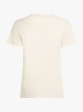 Beige Varsity Logo Slim Fit T-Shirt  Women