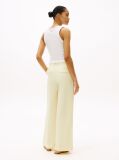White Henley Slim Tank Top  Women
