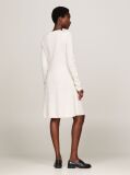 White Pure Wool Mini Jumper Dress  Women