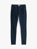 Blue Como Mid Rise Skinny Jeans  Women