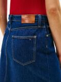 Blue Straight Denim Mini Skirt  Women