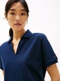 Blue Relaxed Polo Shirt  Women