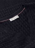 Grey Cable Knit V-Neck Jumper  Women