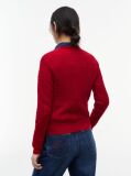 Red Cable Knit V-Neck Jumper  Women