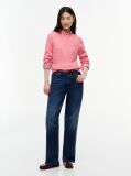 Pink Fine Cable Knit Jumper  Women