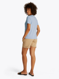 Blue Contrast Flag T-Shirt  Women