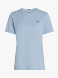 Blue Contrast Flag T-Shirt  Women