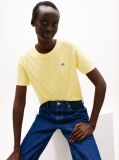 Yellow Contrast Flag T-Shirt  Women