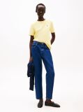 Yellow Contrast Flag T-Shirt  Women