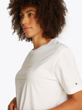 White Logo T-Shirt  Women