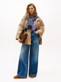 Μπεζ Αδιάβροχο Oversized Παλτό  Γυναίκες