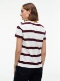 Multi Logo Embroidery Crew Neck T-Shirt  Women