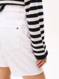 White White Mid Rise Denim Shorts  Women