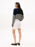 White White Mid Rise Denim Shorts  Women