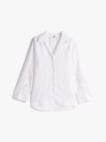White Relaxed Fit Broderie Anglaise Shirt  Women