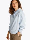 Μπλε Hoody Με Κεντητό Σημαιάκι Σε Αντίθεση  Γυναίκες