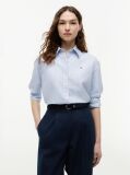 Blue Relaxed Fit Oxford Shirt  Women