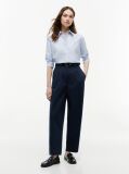 Blue Relaxed Fit Oxford Shirt  Women