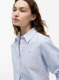 Blue Relaxed Fit Oxford Shirt  Women
